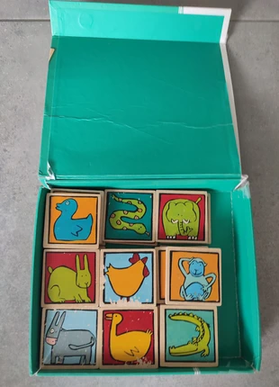 Mémo Animaux 32 pièces Djeco en bois, marque: Djeco, état: Satisfaisant, taille: 24-36 mois / 92 cm, 1,00 €, 1,75 € Protection acheteurs incluse