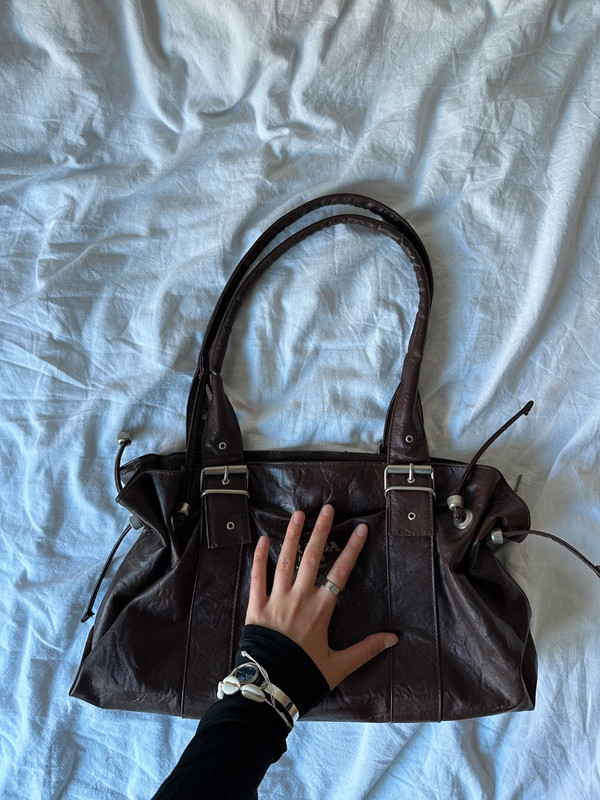Vintage hobo bag Handtasche Baguette bag 90s Schultertasche retro chic Vinted