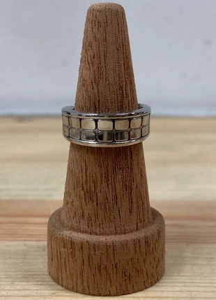 handmade stainless steel ring, merk: Handmade, staat: Nieuw zonder prijskaartje, maat: 48.1 mm / 15.3 mm Ø, € 7,50, € 8,58 inclusief Kopersbescherming