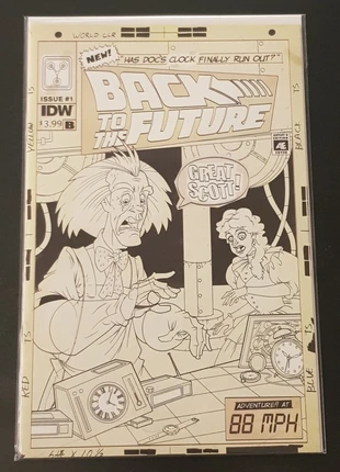 Back to the Future Tales from the Time Train #1 IDW US Comic Artist Edition Variant 2018 NM, staat: Nieuw zonder prijskaartje, € 19,95, € 21,65 inclusief Kopersbescherming