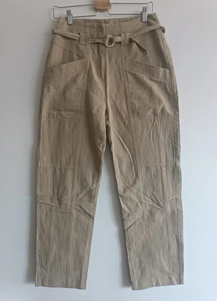 Pantalon utilitaire chic intégrée design couture minimaliste, marque: suncoo, état: Très bon état, taille: M / 38 / 10, 14,00 €, 15,40 € Protection acheteurs incluse