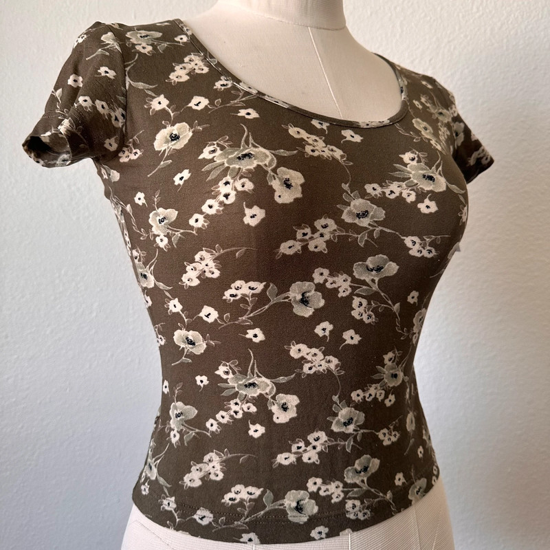 Floral Baby Tee 1