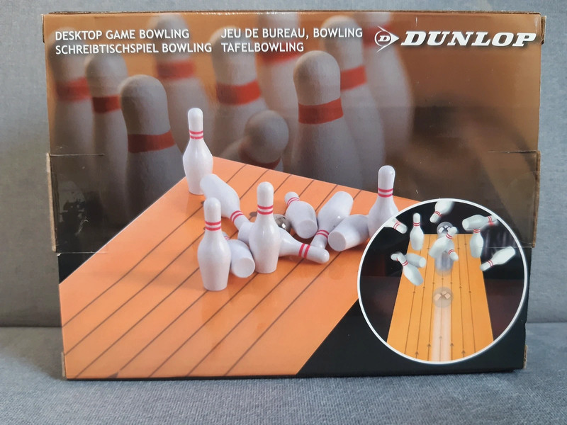 Gra Kręgle Do Pobrania Za Darmo Gra biurkowa - mini kręgle Dunlop - idealna na prezent! - Vinted