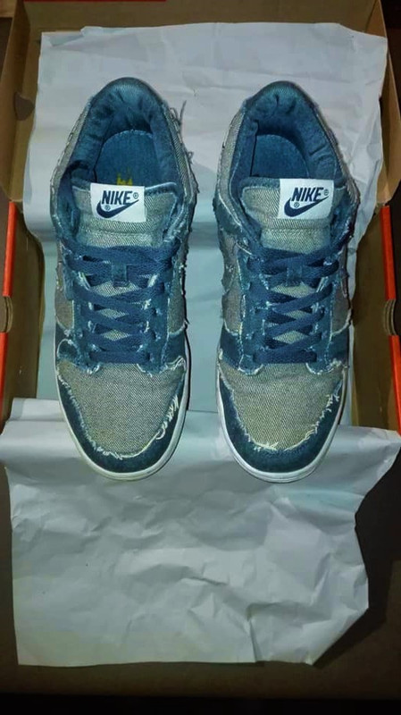 Nike dunk discount low cl denim