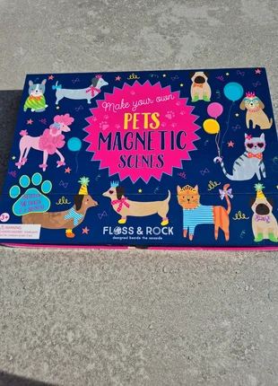 Make your own pets magnetic scenes, merk: Floss & rock, staat: Heel goed, maat: 3 jaar / 98 cm, € 9,00, € 10,15 inclusief Kopersbescherming