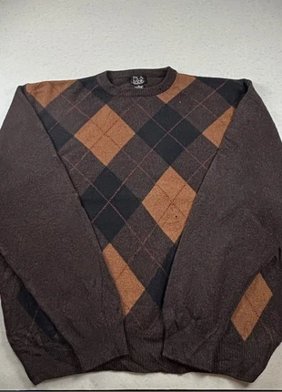 891 - pull col V marron orange en laine vintage mixte taille xL, marque: Vintage Dressing, état: Bon état, taille: XL, 15,00 €, 16,45 € Protection acheteurs incluse