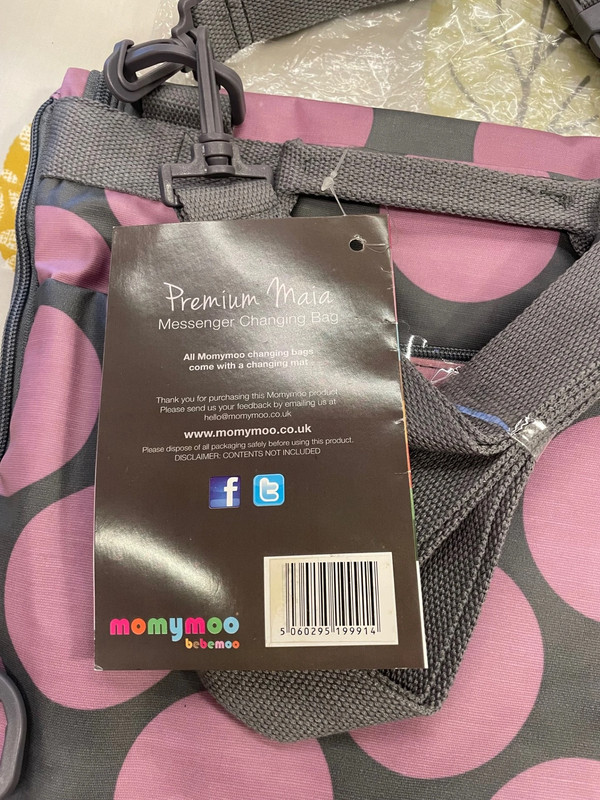 Momymoo Maia Baby Changing Bag Spots | Vinted