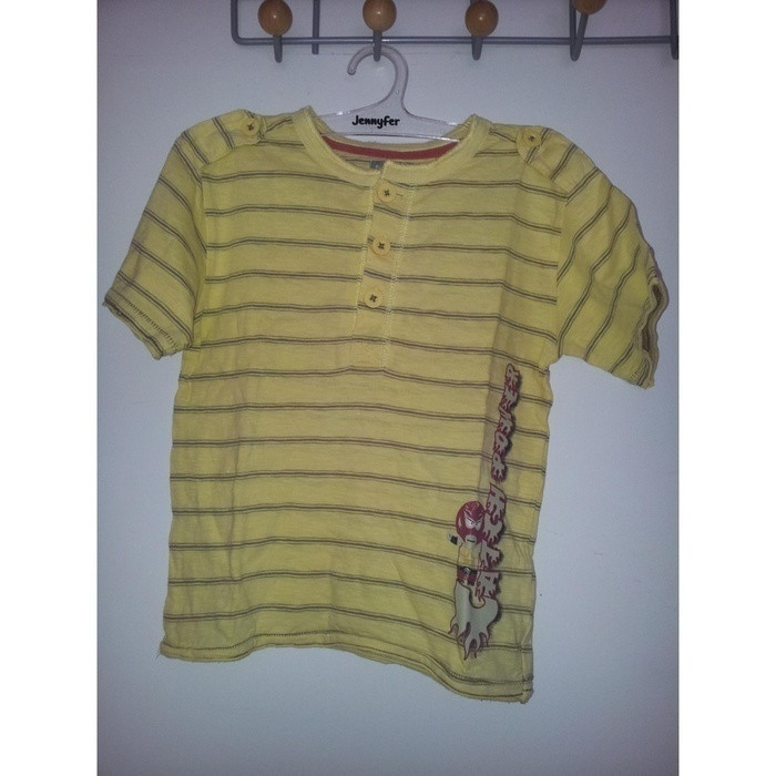 t-shirt jaune garçon 1