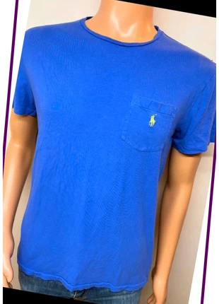 T-Shirt Ralph Lauren Bleu /Sweat-Shirt Ralph Lauren - M, merk: Ralph Lauren, staat: Heel goed, maat: L, € 14,50, € 15,93 inclusief Kopersbescherming