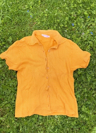 Chemisier jaune vintage, brand: Vintage, condition: Good, size: S / 36 / 8, €7.00, €8.05 includes Buyer Protection