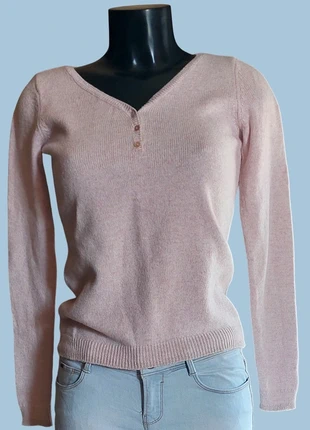Pull doux rose poudré - Camaïeu - T36/38, brand: Camaïeu, condition: Very good, size: S / 36 / 8, €3.00, €3.85 includes Buyer Protection