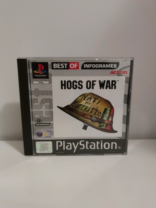 Gioco Playstation 1 Ps1 Pal ITA Hogs Of War Nati per il soffritto
