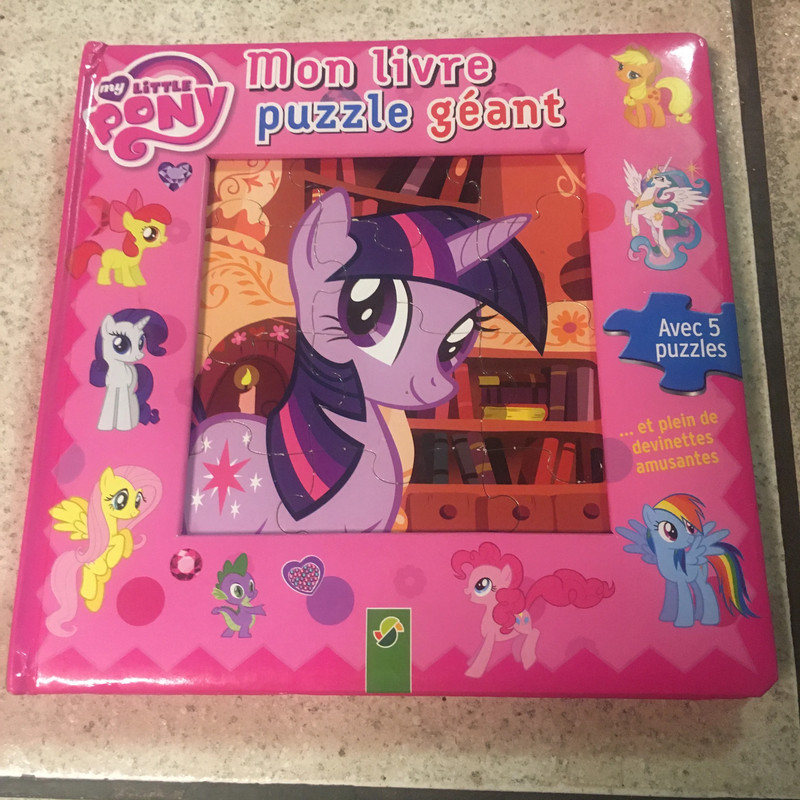 Livre Puzzle My Little Pony Géant très bon état 1