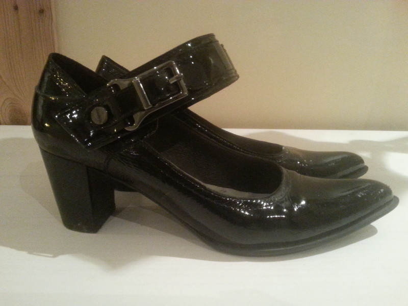 Chaussures noires vernies JB Martin 38 escarpins 1