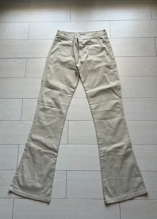 Pantaloni kocca vintage vita alta a zampa di elefante elasticizzati, marque: Kocca, état: Très bon état, taille: XXL / 44 / 16, 14,00 €, 15,40 € Protection acheteurs incluse