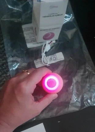 Balle automatique pour chat Rose – Cat Teaser Ball 2.0 rose (neuve), staat: Nieuw met prijskaartje, € 8,00, € 9,10 inclusief Kopersbescherming