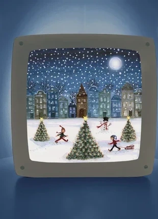 Bijdehansje Christmas Skating Transparent for Seasonal Lamp, merk: Bijdehansje, staat: Nieuw met prijskaartje, € 7,95, € 9,05 inclusief Kopersbescherming Pro