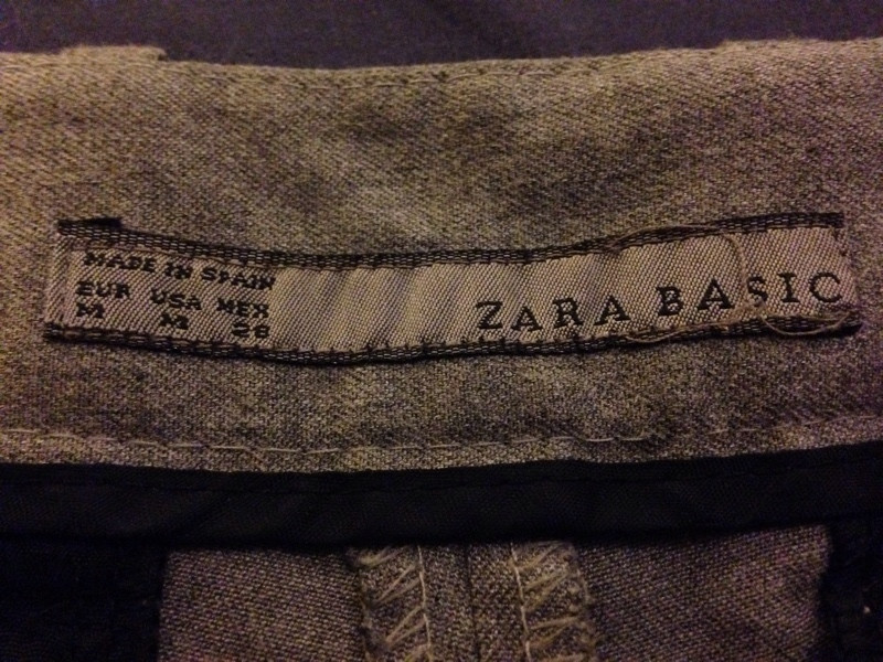 Petit short gris Zara 4