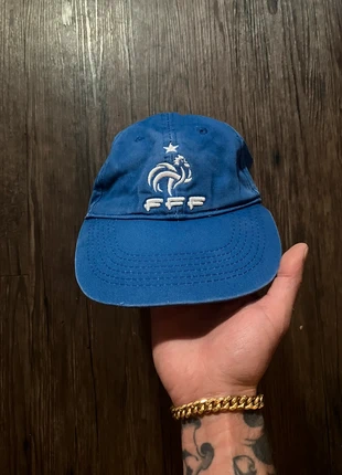 🔸Casquette Fédération Française Football Officielle FFF Faded Blue, brand: Vintage Dressing, condition: Good, size: One size, €7.50, €8.58 includes Buyer Protection
