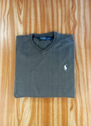 Pull col V marron taille M homme Ralph Lauren, marque: Ralph Lauren, état: Très bon état, taille: M, 18,00 €, 19,60 € Protection acheteurs (Pro) incluse