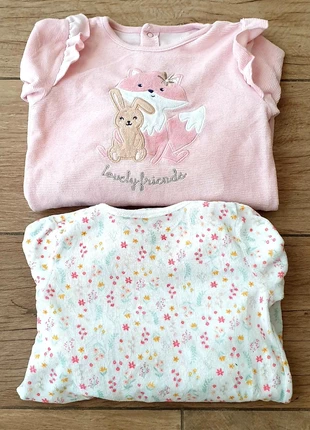 Lot de 2 pyjama bébé fille rose et blanc 24 mois, brand: In Extenso, condizioni: Ottime, taglia: 24-36 mesi / 92 cm, €8.00, €9.10 include la Protezione acquisti