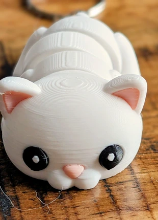 Annonce : Le Petit Chat Articulé (Porte-Clé Imprimé 3D), marque: RECREAJU, état: Neuf sans étiquette, 4,50 €, 5,43 € Protection acheteurs (Pro) incluse