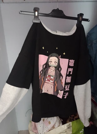 Pull avec capuche manga 2XS (XXS), brand: Jennyfer, condition: Good, size: One size, €2.00, €2.80 includes Buyer Protection