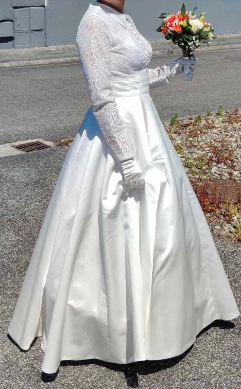 Robe mariée rétro - vintage - année 40 4