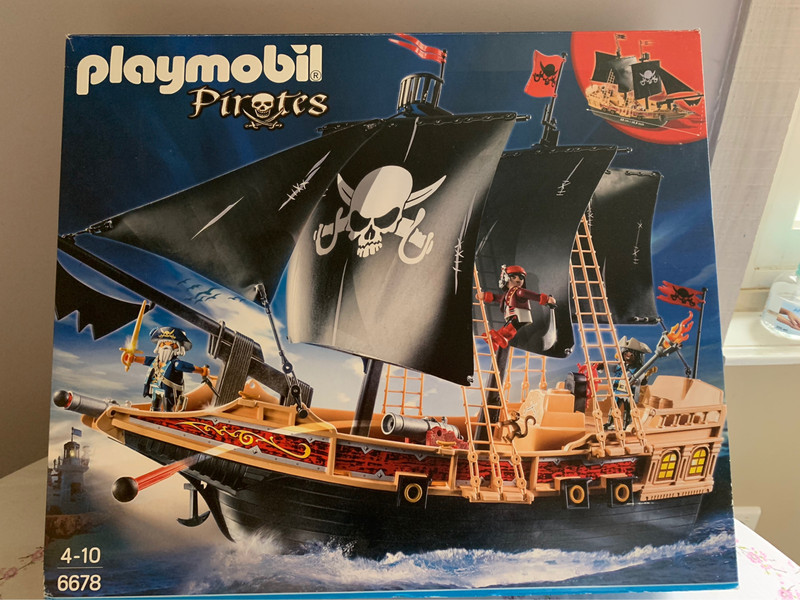 Bateau Pirates des Ténèbres Playmobil 6678 - Playmobil