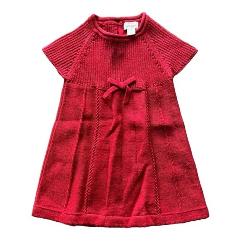 Cat and jack sale red sweater dress