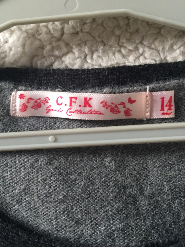 Robe CFK grise marinière  3