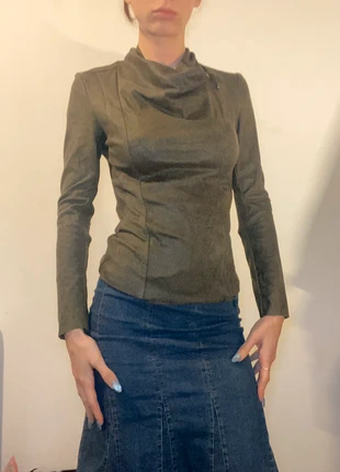 Chaqueta con cremallera lateral estilo 90s Y2k, brand: y2k, condizioni: Ottime, taglia: XS / IT 38 / EU 34, €20.00, €21.70 include la Protezione acquisti