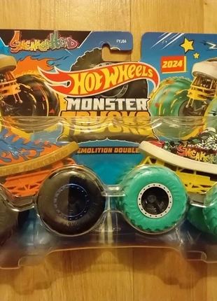 Hot Wheels Monster Trucks Sneakerhead Demolition Doubles 1:64 Scale 2-Pack New, brand: Hot Wheels, condition: New with tags, size: One size, £9.99, £11.09 includes Buyer Protection