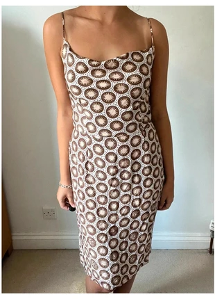 Y2k vintage silk and beaded summer midi dress !, brand: Vintage Dressing, condition: Very good, size: S / 8, £22.00, £23.80 includes Buyer Protection