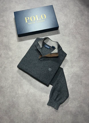 Pull à col roulé CHAPS gris - Logo brodé - 100% coton - Taille XL, marke: CHAPS, zustand: Sehr gut, größe: XL, 29,99 €, 32,19 € beinhaltet Vinted-Käuferschutz Pro