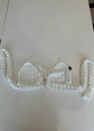 🤍 Haut crochet blanc SHEIN – taille M (ensemble dispo) 🤍, marke: Shein, zustand: Sehr gut, größe: M / 38 / 10, 2,00 €, 2,80 € inklusive Vinted-Käuferschutz