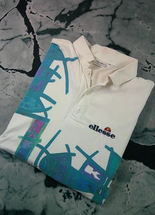 Ellesse Polo Tennis Vintage Années 90 Design Match Court Streetwear Training Sportswear, marke: Ellesse, zustand: Zufriedenstellend, größe: L, 23,49 €, 25,36 € beinhaltet Vinted-Käuferschutz Pro