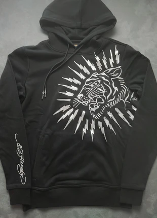 Sweat Capuche Mixte Ed Hardy | Rare | 2016 | Tiger Lightning Hoody | Grande Broderie | Taille S, marque: Ed Hardy, état: Neuf avec étiquette, taille: S, 65,00 €, 68,95 € Protection acheteurs incluse