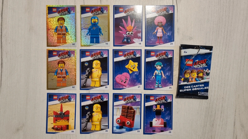 Cartes à collectionner The Lego Movie 2 - Vinted