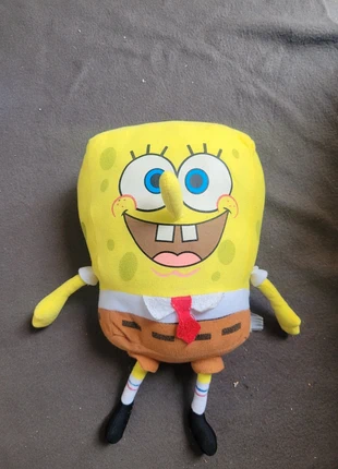 Peluche bob l'éponge, brand: Nickelodeon, condition: Good, size: 1-3 months / 56 cm, €1.50, €2.28 includes Buyer Protection