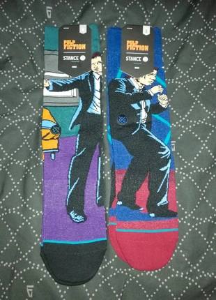 Chaussettes Stance Pulp Fiction taille L, merk: Stance, staat: Nieuw met prijskaartje, maat: L | 47β52, β¬ 70,00, β¬ 74,20 inclusief Kopersbescherming