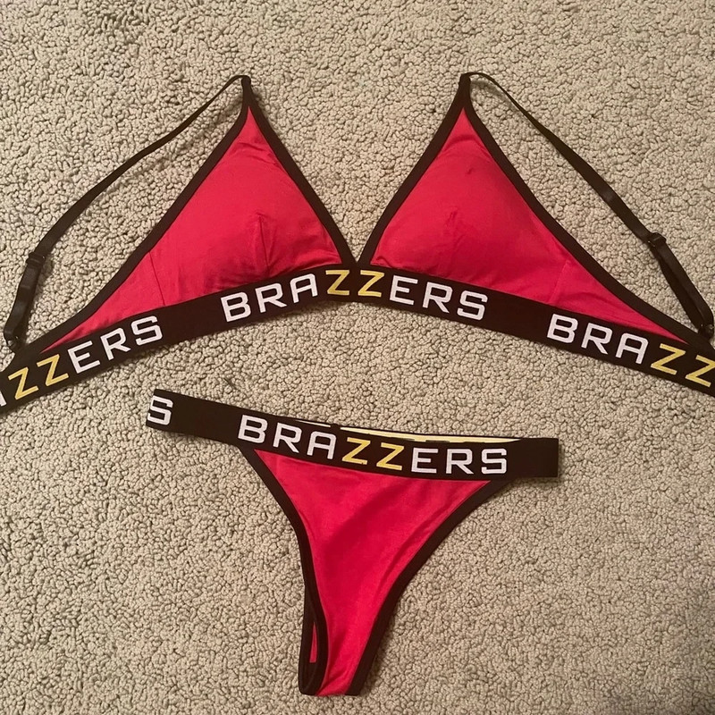 Red Brazilian Bikini String Brazzers S