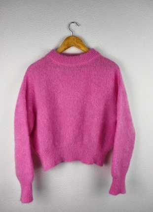Pull Surprise col rond manche travailler en mohair / Rose / taille 2, 36/38, merk: Surprise, staat: Heel goed, maat: S / 36 / 8, € 90,00, € 95,20 inclusief Kopersbescherming