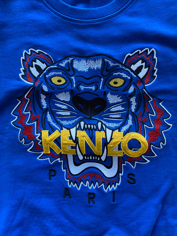 Pull bleu Kenzo Vinted