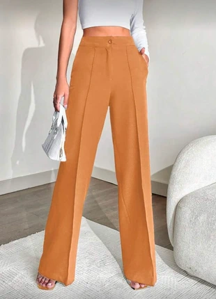 Pantalon Élégant Marron Crème S, brand: élégance plus, condizioni: Ottime, taglia: S / IT 40 / EU 36, €12.00, €13.30 include la Protezione acquisti
