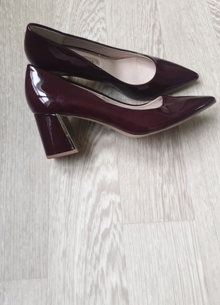 Escarpin discount bordeaux zara