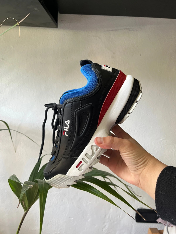 Scarpe da ginnastica snakers Fila Disruptor Cb Low Wmn nero nere blu rosso Vinted