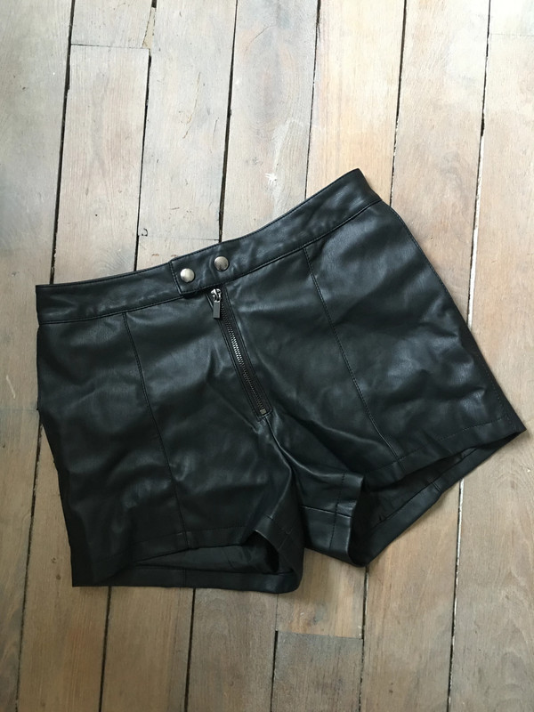 Short en simli cuir Jennifer 38