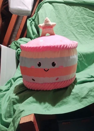 Big happy birthday Squishy soft toy cake plush, brand: smoochy pals, condition: Very good, size: One size, £5.00, £5.70 includes Buyer Protection