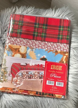 🎄Tovaglia natalizia 6 posti in cotone IRGE, brand: IRGE, condizioni: Nuovo con cartellino, €9.90, €11.10 include la Protezione acquisti